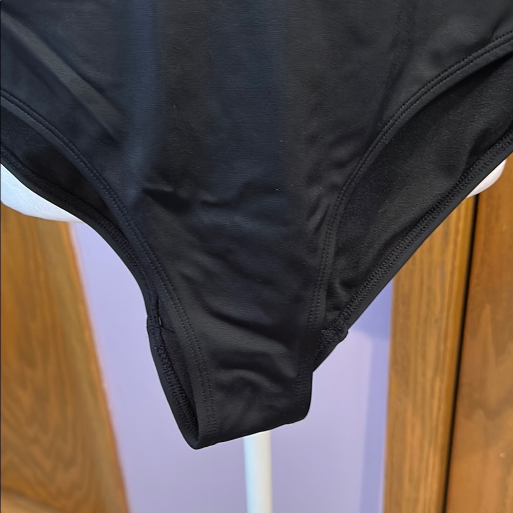 Ted Baker Black Halter One-Piece Swimsuit size 3. - Picture 5 of 9